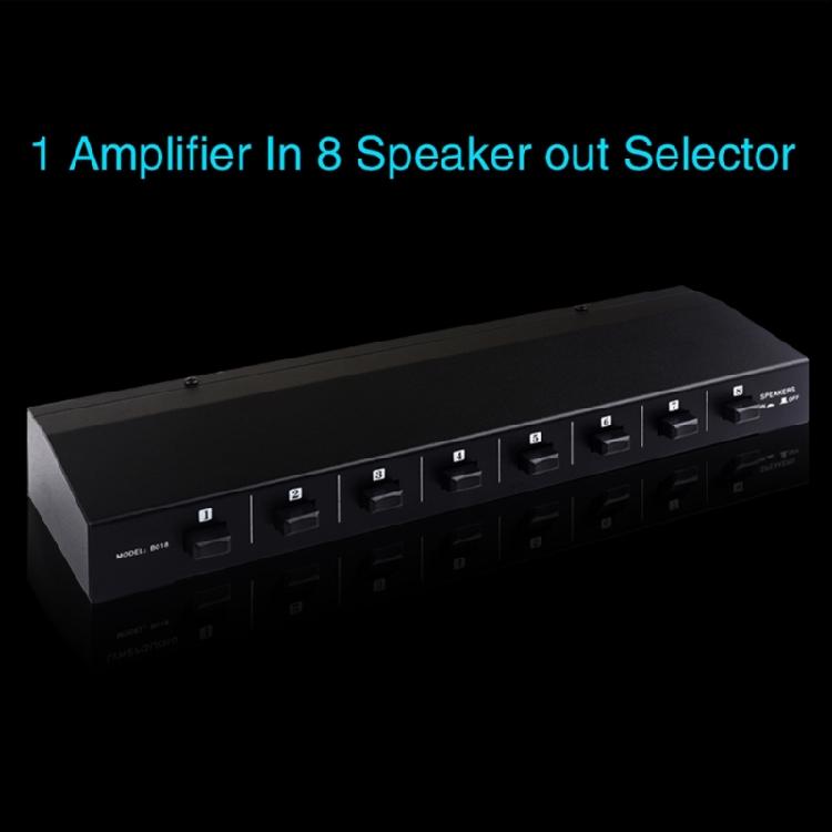Distribution Splitters 1 Input 8 Output Power Amplifiers & Speaker Switcher 300w