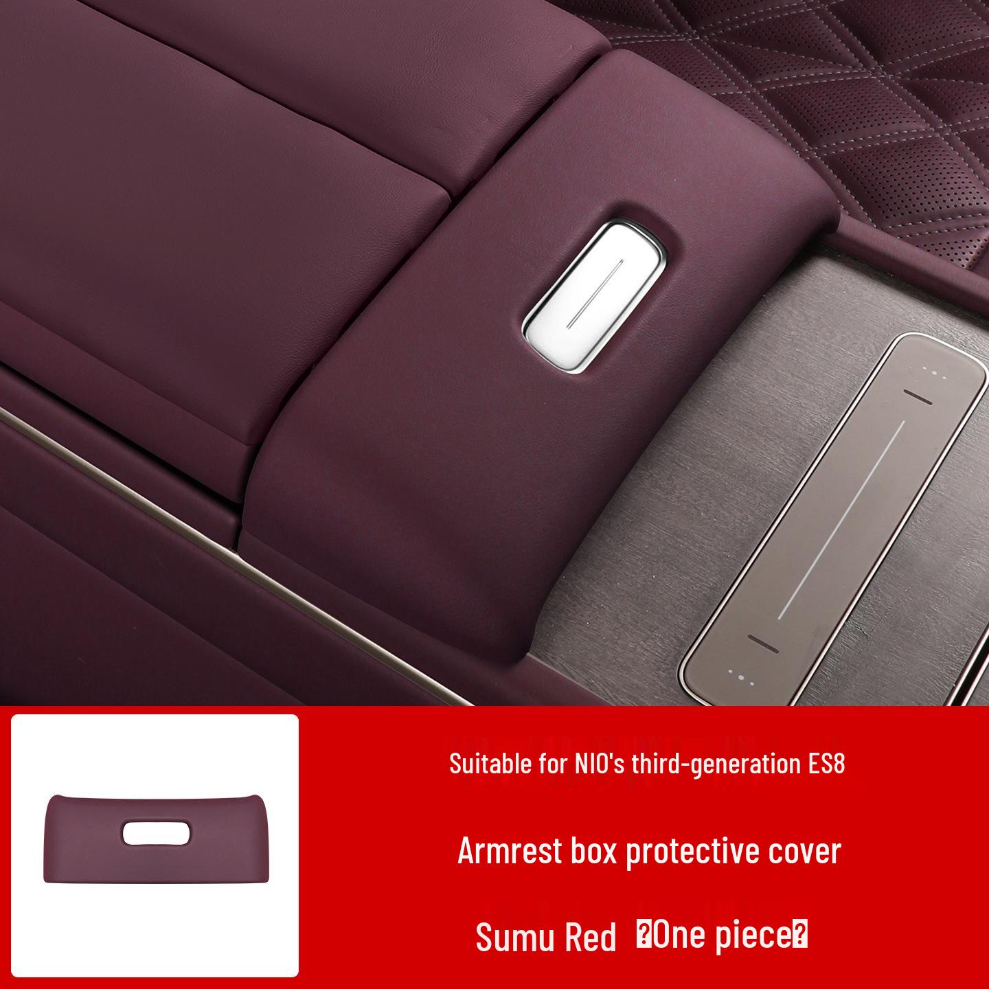 

NIO ES8 Armrest Box Protective Cover for 26 Models - Heightening Pad & Decorative Panel.