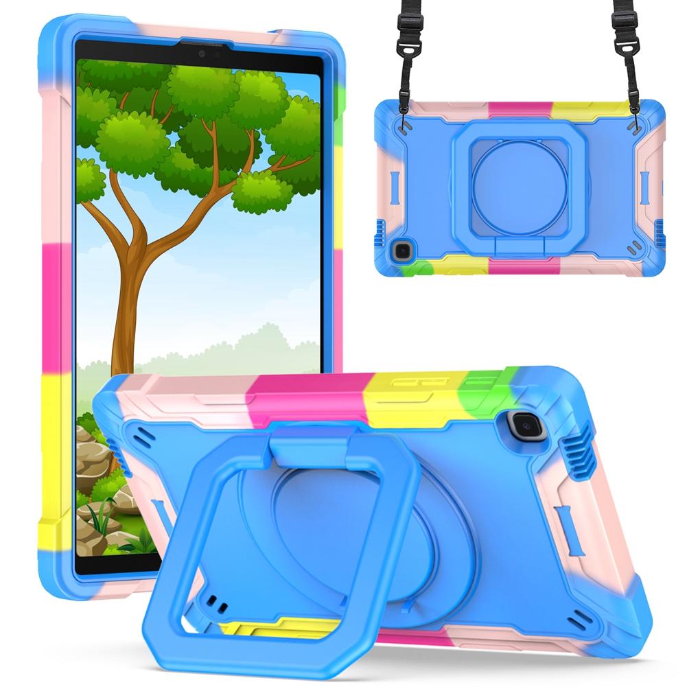 Tablet Cases Case For Samsung T220 T225 8.7 Inch Hand Ring Stand Kids Cover For Samsung Galaxy Tab A7 Lite 8.7 2021 Sm-t220 Sm-t225 Fundas