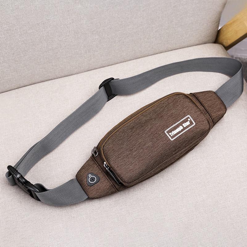 Unisex Waterproof Fanny Pack: Multifunctional Coin Purse, Mobile Phone Holder, Lightweight Running Bag for Sports