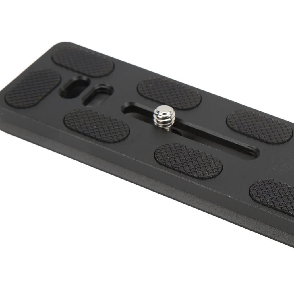 Quick Release Plate with 1Celsius4 Inch Screw and D Screw Fits for Arca Standard for Camera Tripod Head