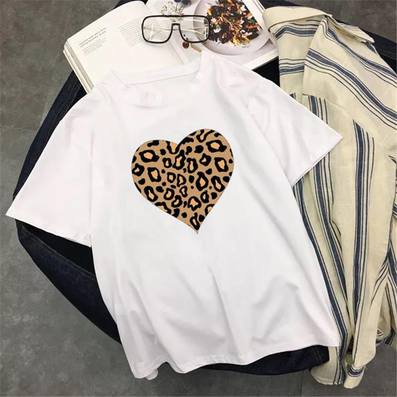 

Women Harajuku Streetwear Kawaii Cartoon Tee Shirts Summer Graphic Fashion Tops Short Sleeve XXXL білий