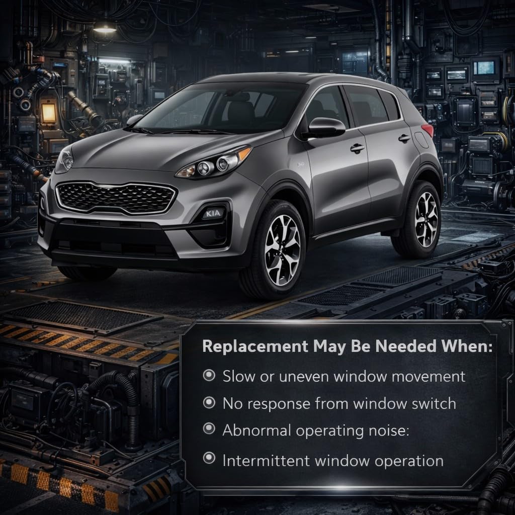 82460-D9000, 83450-D9000, Right Front Left Rear Power Window Motor Fit for Kia Sportage 2017-2022