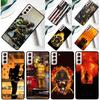 Firefighter Fire Fireman Phone Case For Samsung Galaxy S25 Ultra S24 Ultra S9 S10 S20 S21 S22 S23 Plus S24 FE Cover