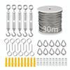 Heavy Duty Stainless Steel Cable Rope 304 Stainless Steel Garden Railing Wire  Outdoor Tent