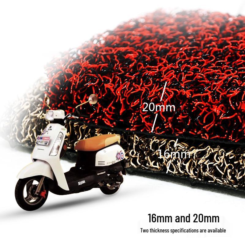 Non-Slip Waterproof Footrest Mat for Xiaxing Sanyang Tini110 Scooter