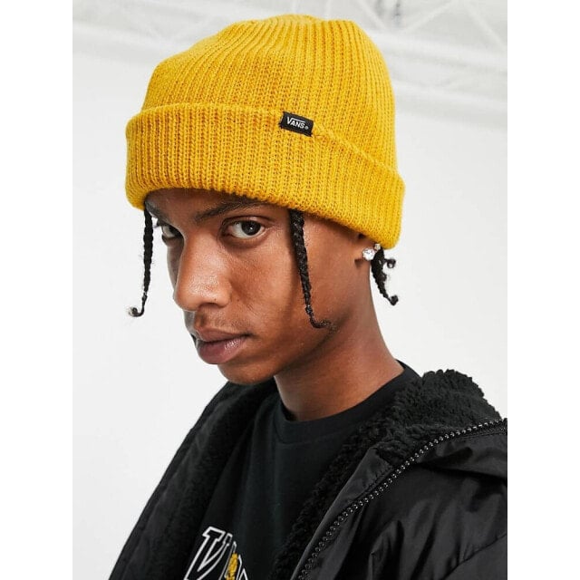 

Горчично-желтая шапка Vans Core Basic