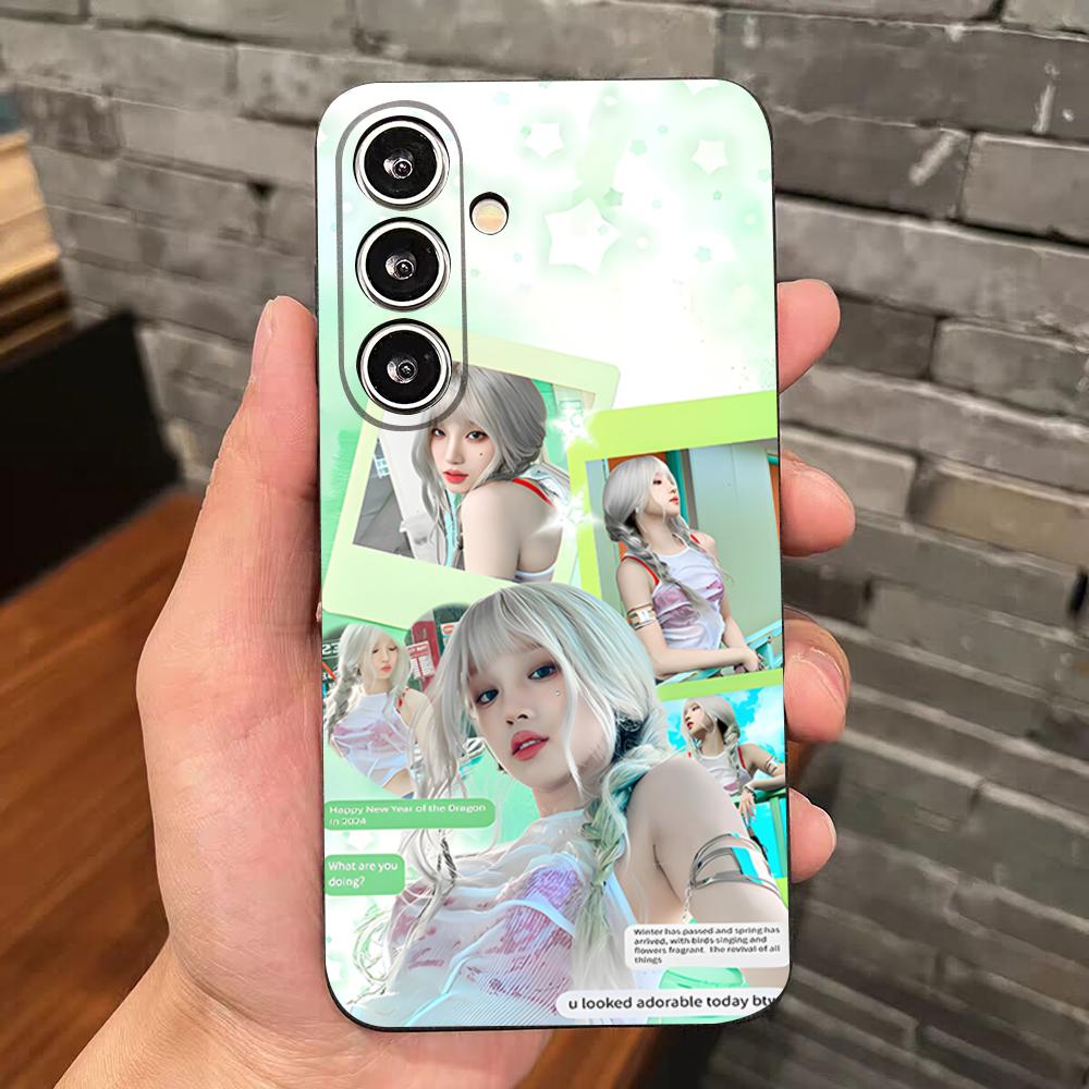 Singer S-Song Y-Yuqi Phone Case For Samsung S26 S25 Edge S24 S23 S22 S21 S20 Ultra Plus Fe Galaxy Silicon Cover