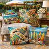 1/4pcs Summer Beach Vibes Throw Pillow Covers Set of 4 Home farmhouse outdoor decoration cushion cover