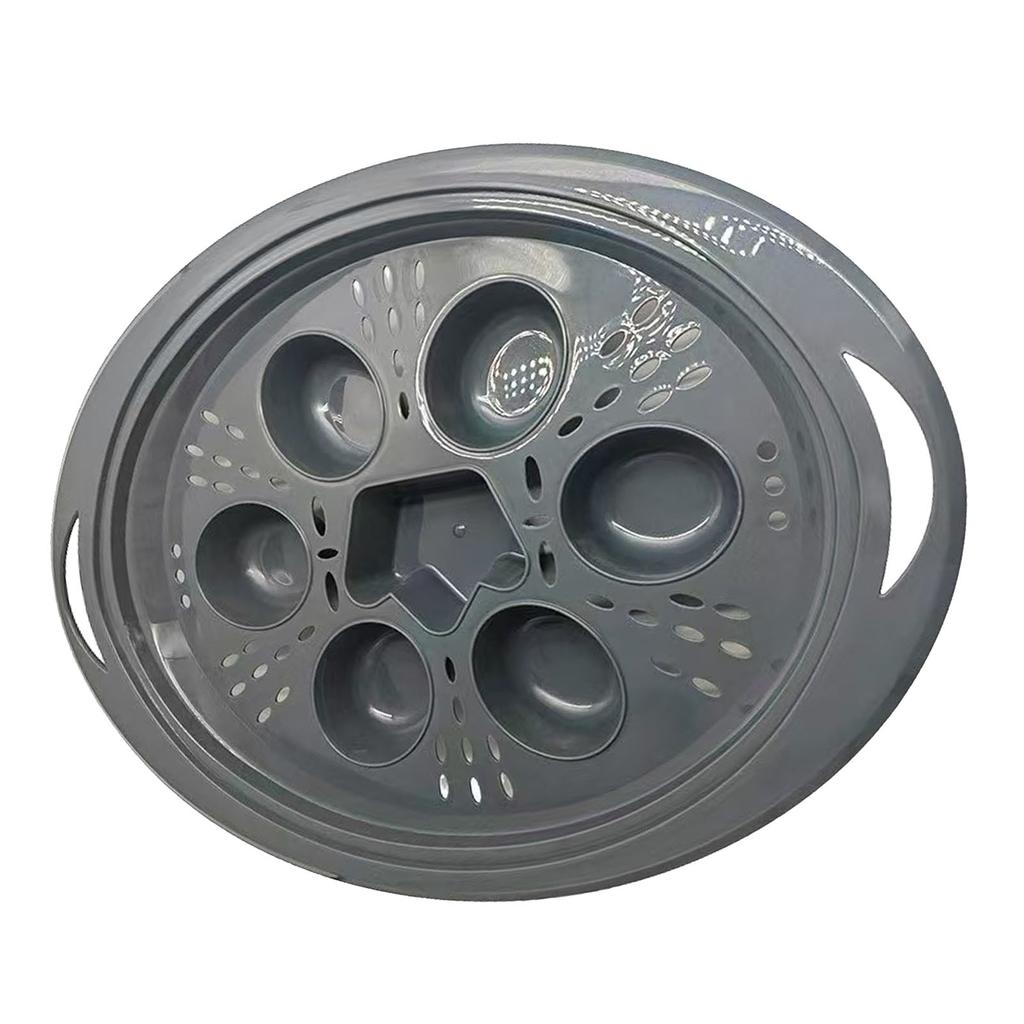 Mikrowellen-Eierpochier-Einsatz Passend für TM5 TM6 TM31 7 Tassen Pochiertes Ei Koch-Gadget für die Küche