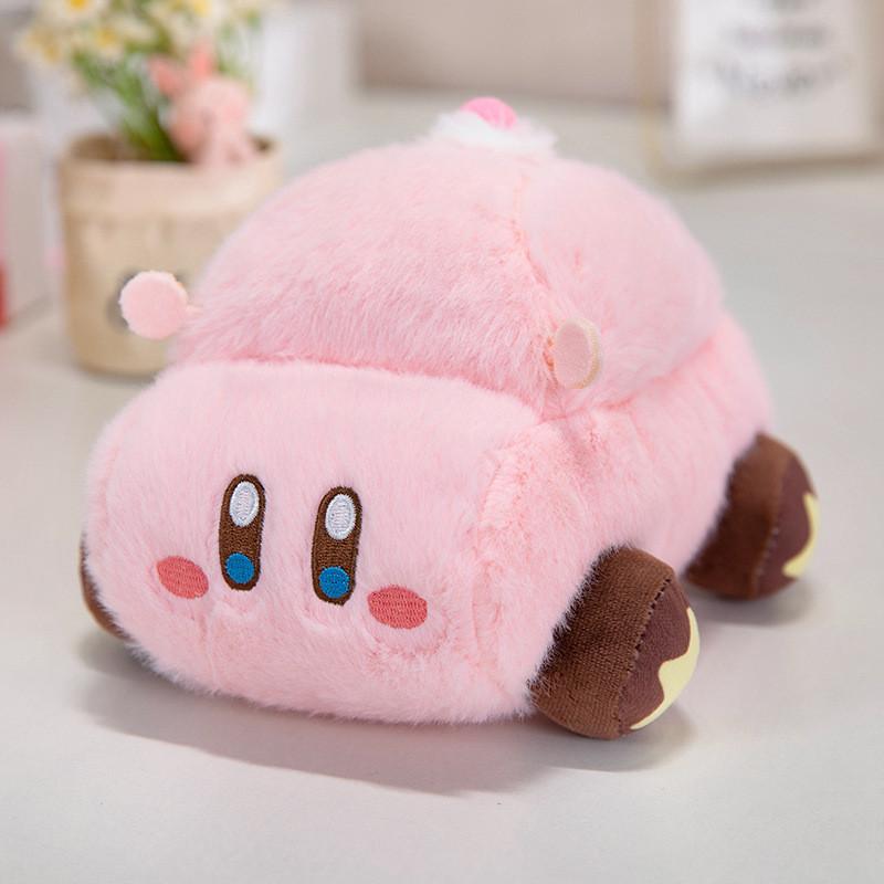 Adorable Cartoon Plush Toy Cars Featuring Kirby Kuromi Melody And Pochacco Soft Stuffed Dolls Kirby
