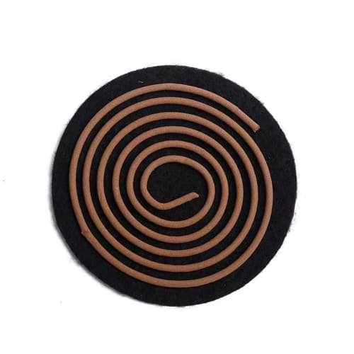 Itisyou Non-Flame Mat, Mosquito Coil Mat, Non-Flame Cotton, Flame-Retardant Cotton, Fire-Resistant Felt for Incense Burners, Heat-Resistant, Insulatin