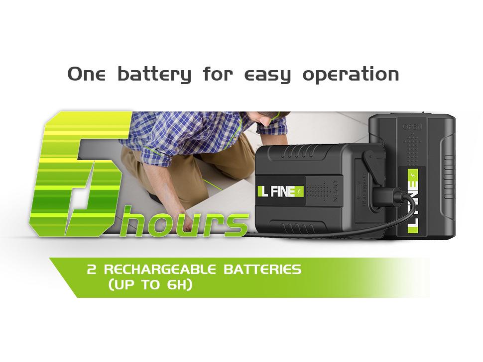 Επίπεδο λέιζερ 16 γραμμών LFINE με βραχίονα 4D/3D