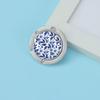 Elegant Blue & White Porcelain Portable Metal Folding Desk Hook for Women's Bag