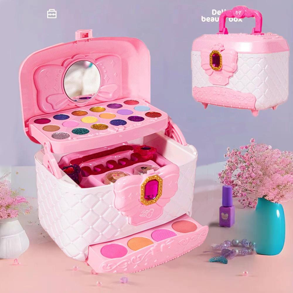 Cross-border Children's Washable Makeup Set - Colorful Cosmetics Toy for Girls' Stage Performance