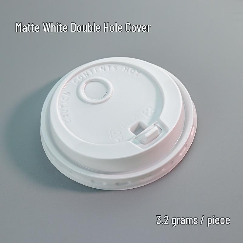 Double-Layer Paper Milk Tea & Coffee Cups with Lids - 500ml & 700ml