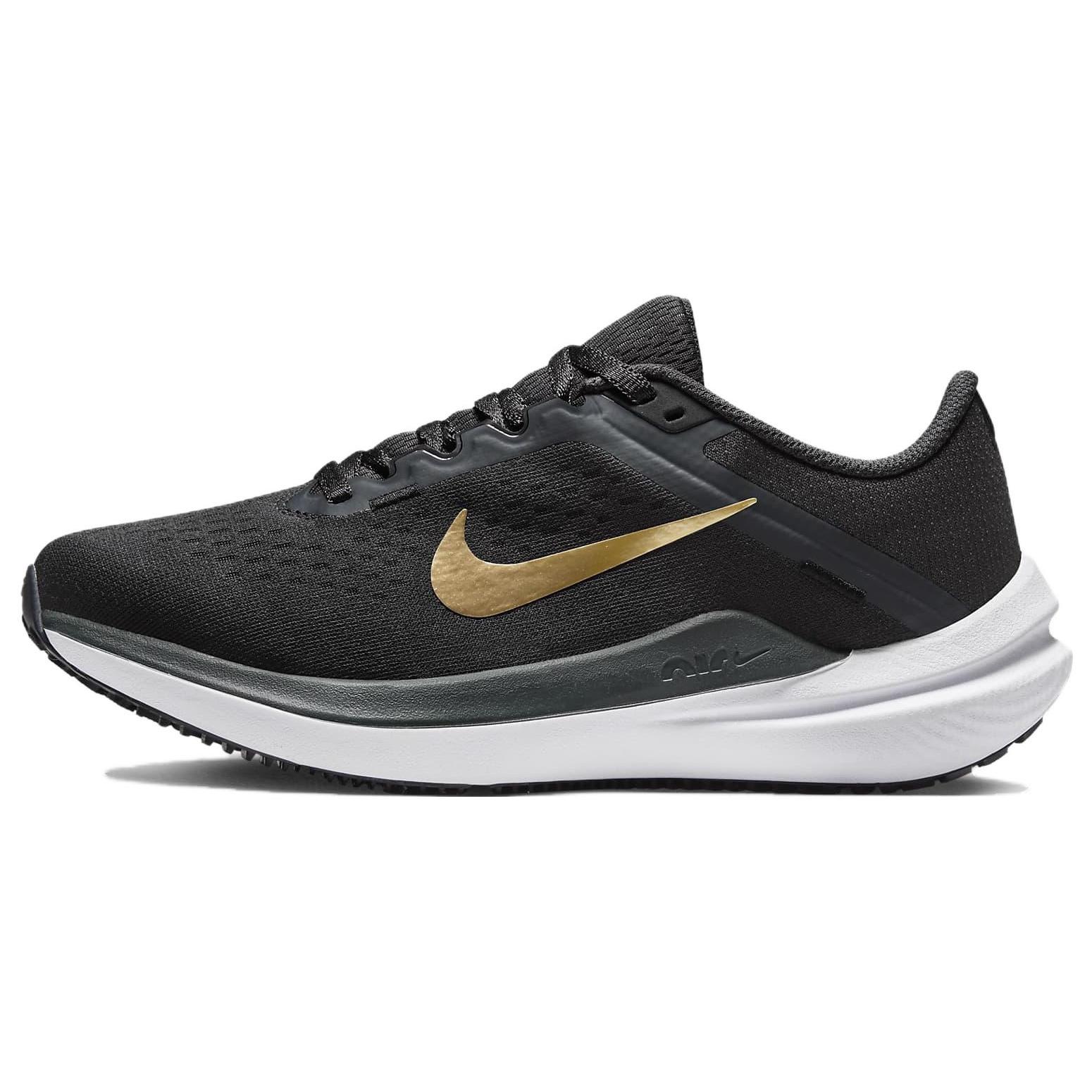 (WMNS) Nike Air Zoom Winflo 10  Anthracite Gold  Women s DV4023-005 EU 36
