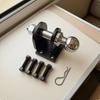 Tow Hitch with 50mm Ball Head Secure Hardware Powder Coated for Caravan Owners