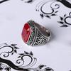 Men's Women's Lover Vintage Carved Geometric Resin Alloy Party Jewelry Ring