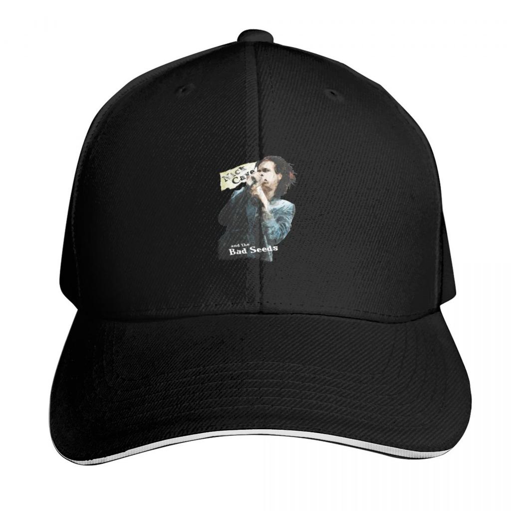 Nick Cave and the Bad Baseball Cap Custom Hat Fishing Cap Sun Caps Sunscreen For Women Unisexs