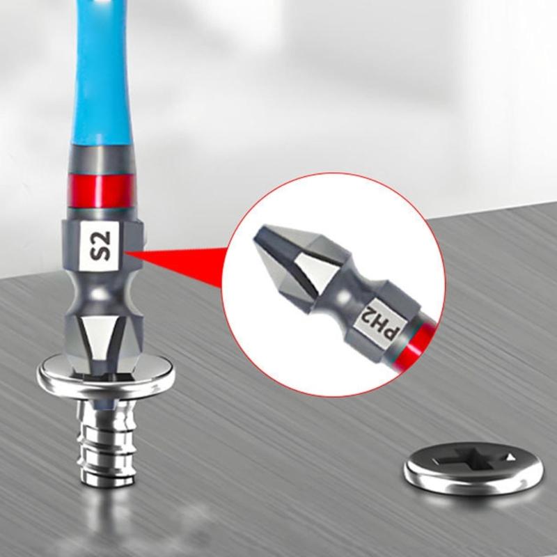 Professional Double Ended Screwdriver Bits Set With Strong Magnetic Hold High Torque Steel For Precise Assembly Repairs