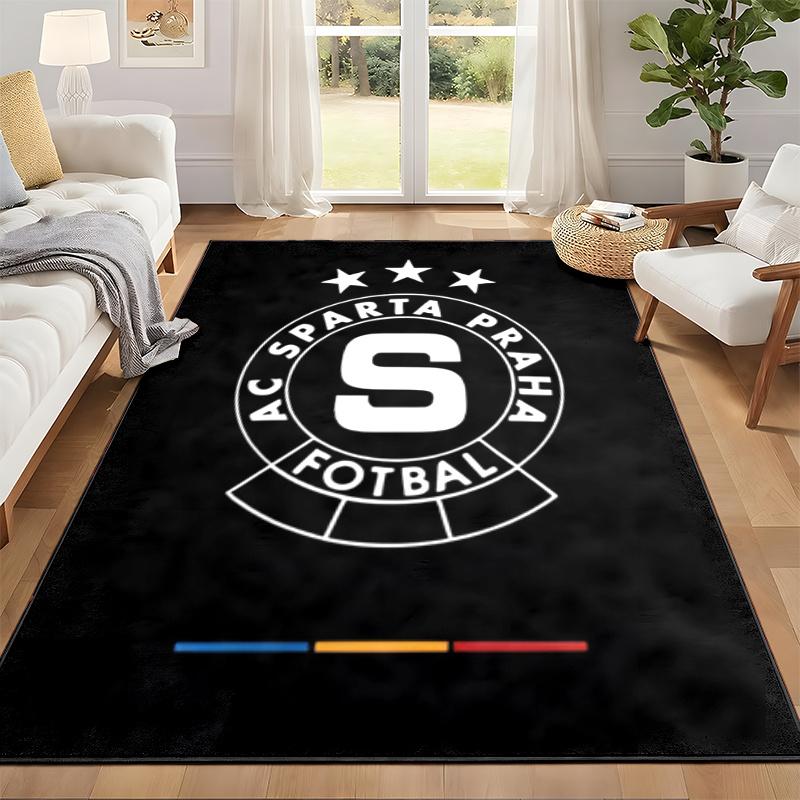 HC Sparta Praha Carpet Door Mat for Living Room or Bedroom Protective Mat Under Chair Office Decoration Christmas Gift Birthday Present