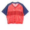 Nike 80s Made In USA Vintage Short Sleeve Mesh V-neck T-shirt Women Used