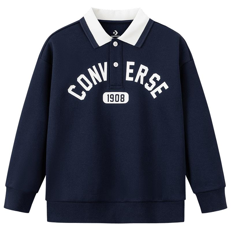 

Converse Kids Unisex Retro Polo Collar Shirt 6