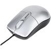 BUFFALO Wired Optical Mouse Quiet/3 Buttons/M Size Silver BSMOU27SMSV