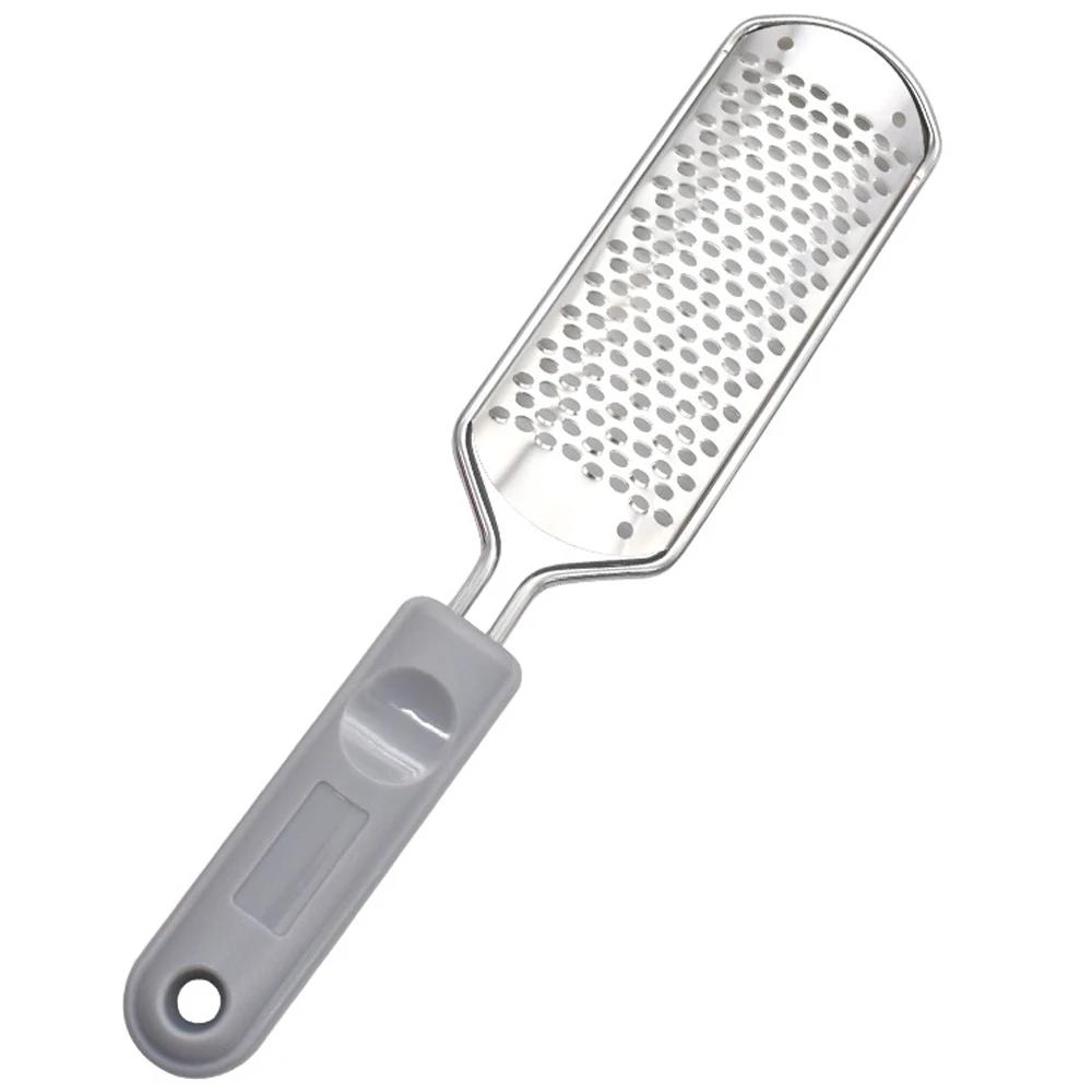 Fișier Pedichiură Oțel Inoxidabil Scrubber Picior Călcâi Bătături Piele Moartă Îndepărtare Exfoliant Instrument Profesional Îngrijire Picior Pedichiură