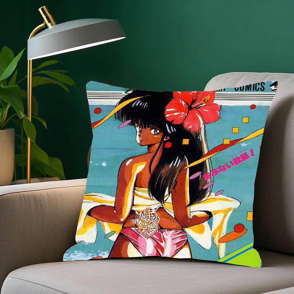 ANIME K-Kimagure Orange Road Pillow Case Home Decor Throw For Sofa Bed Car Room Decor Gift Idea