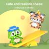 Children Micro Building Block Toy Mini Cartoon Animals Puzzle Assembling Bricks Table Decoration Toys for Kids Christmas Gifts