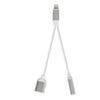 2in1 Lightning To 3.5mm Audio Headphone Adapter Charger Cable For iPhone 7/7 Plus