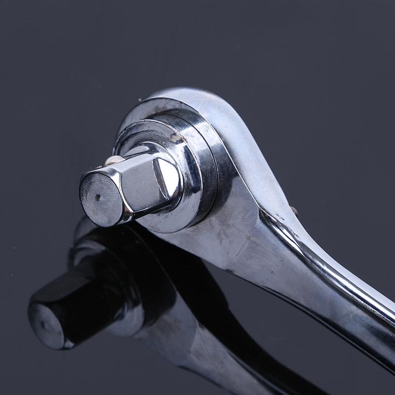 High-Speed Ratchet Wrench Set with External Hex Socket for Auto Repair.