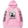 Hot Anime Jujutsu Kaisen Hooded Gojou Satoru Graphic Printed Men Women Hoodies Casual Prevalent Sweatshirt Harajuku Unisex Streetwear