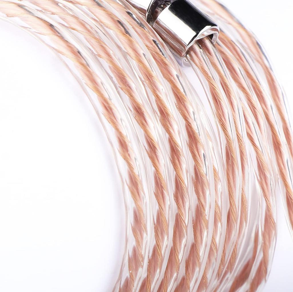 LINSOUL TRIPOWIN Karen Earphone Cable, 2.5mm3.5mm4.4mm Gold-Plated Plugs with QDCMMCX0.78mm 2-Pin Connectors (0.78mm 2-Pin, 4.4mm Plug)