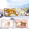 Popular Cute R-Rilakkuma Car Windshield Funny Sun Shade Foldable UV Ray Sun Visor Protector Sunshade For Front Window