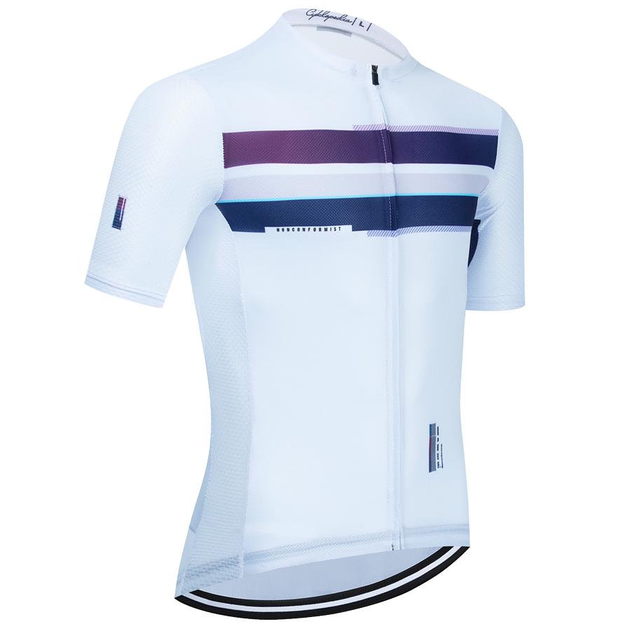 Summer 2025 Short Sleeve Cycling Jersey Men MTB Bicycle Top Outdoor Cycling Clothing Breathable Shirt Maillot Ciclismo Quick Dry