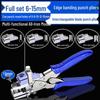 East Tour Multifunctional Edge Banding Hole Punch Woodworking Tool with Screw Hole Cover Pliers