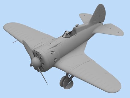 ICM 1/48 Scale Soviet Air Force Polikarpov I-16 Type 24 Plastic Model Kit 48097