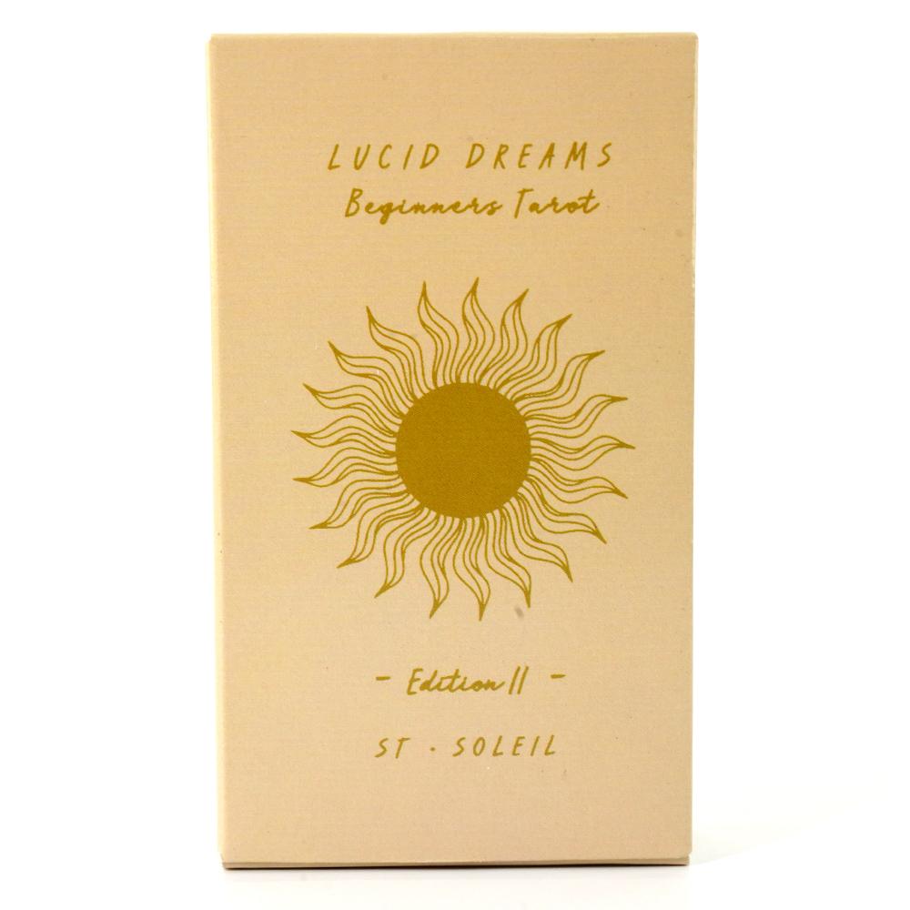 Tarotové balíčky Lucid Dreams pro začátečníky Nové vysoce kvalitní stolní hry pro věštění osudu Party karetní hry Tarotový dárek