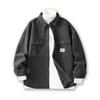 Spring New American Retro Work Shirt Jacket Men's New Loose Long-sleeved Shirt