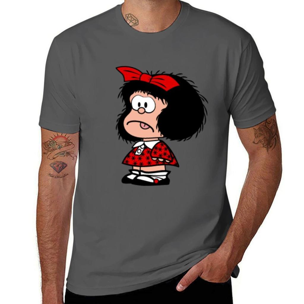 Mafalda Quino T-Shirt Outdoor Aktivität Sport T-Shirt