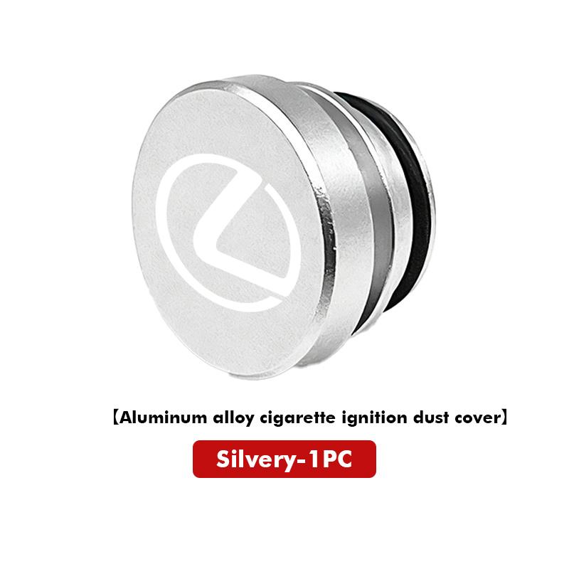For Lexus Car Logo Cigarette Lighter Dustproof Cap Protective Cover Auto Accessories UX250h RX450h RX300 GX470 CT200h RX400h