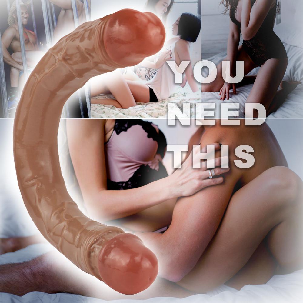דילדו רך בצורת U כפול, פקק אנאלי, פין מלאכותי, צעצועי מין, עיסוי נקודת G לנשים, מאוננים למבוגרים הומואים לסביות