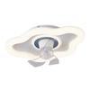 Nordic Minimalist LED Ceiling Fan Light for Master Bedroom