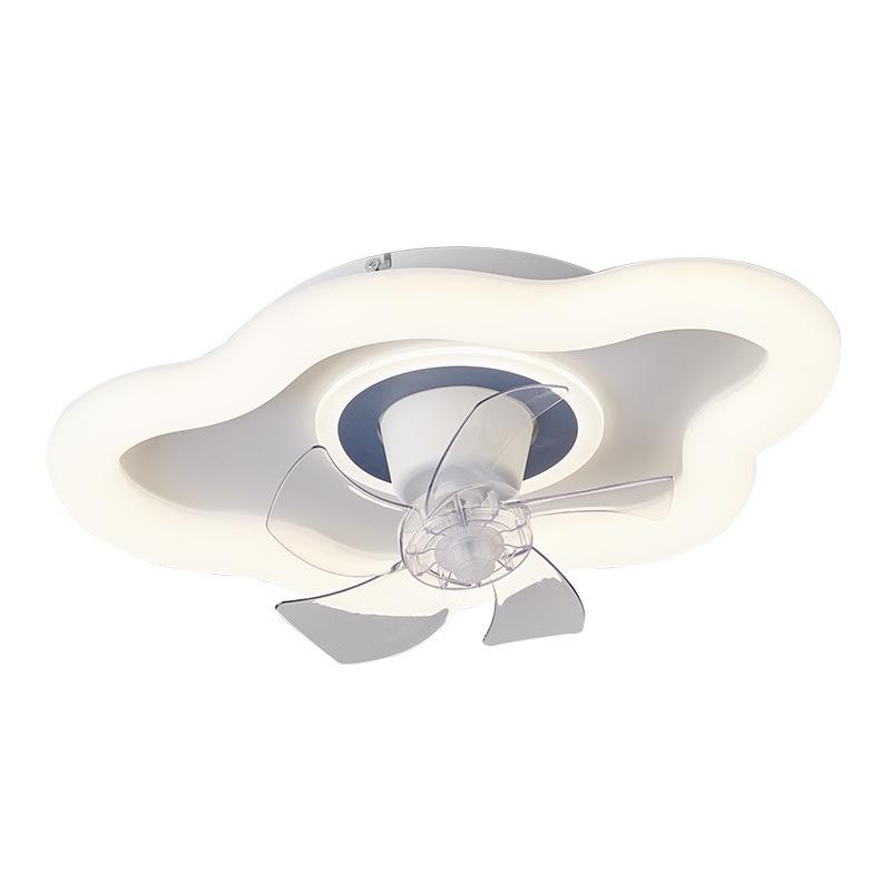 Nordic Minimalist LED Ceiling Fan Light for Master Bedroom