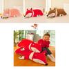Super Soft Fox Plush Toy Cartoon Style Pp Cotton Filling Customizable 35cm 50cm 60cm 70cm 90cm 1.2m