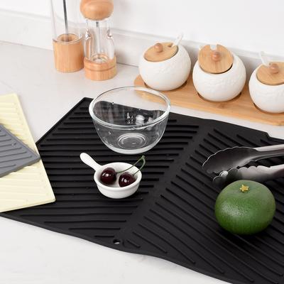 Utensil Drain Mat Kitchen Table Counter Counter Non-slip Mat Quick Drying Environmental Control Water Insulation Mat Coaster