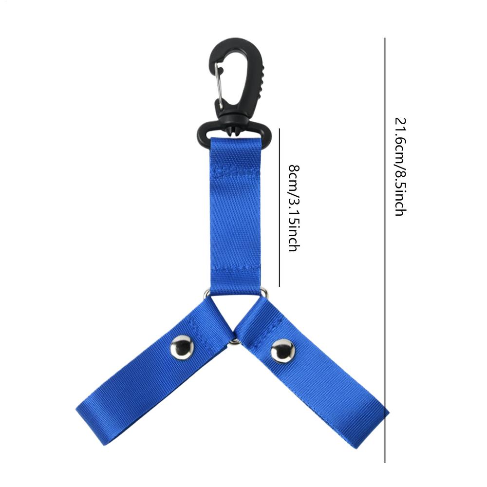 

Аксесуари-Ремінець-Вішалка для помпонів чирлідингу З Ґудзиком З Ґудзиком Тримач для рюкзака з помпонами Для дівчат Змагання з чирлідингу Гра синій